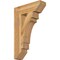 Ekena Millwork Merced Slat Rough Sawn Bracket, Western Red Cedar, 6"W x 22"D x 34"H BKT06X22X34MRC06RWR - alternate 1